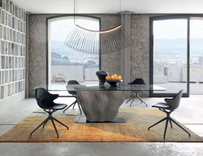DINING ARMCHAIR Lacquered shell chistera mood image