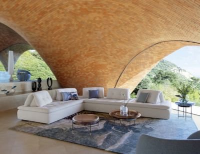 Independent back cushion conversation mood image