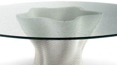 dining table - top in kath&eacute;dral&copy; glass  image number 4