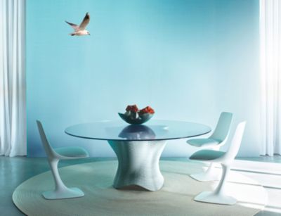 Chair - Structure in matte lacquer arum mood image