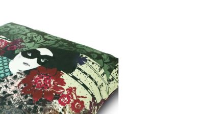 Bon Voyage Grenat cushion image number 4