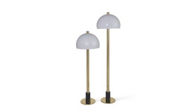 reading lamp - brass / white image number 0