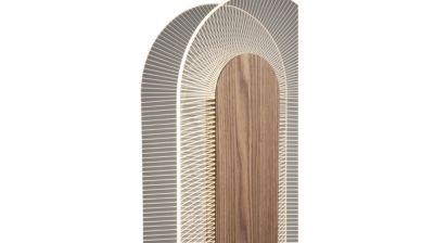 Canaletto walnut floor lamp image number 4