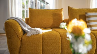 canap&eacute; 3 places fixe, assise double profondeur image num&eacute;ro 7