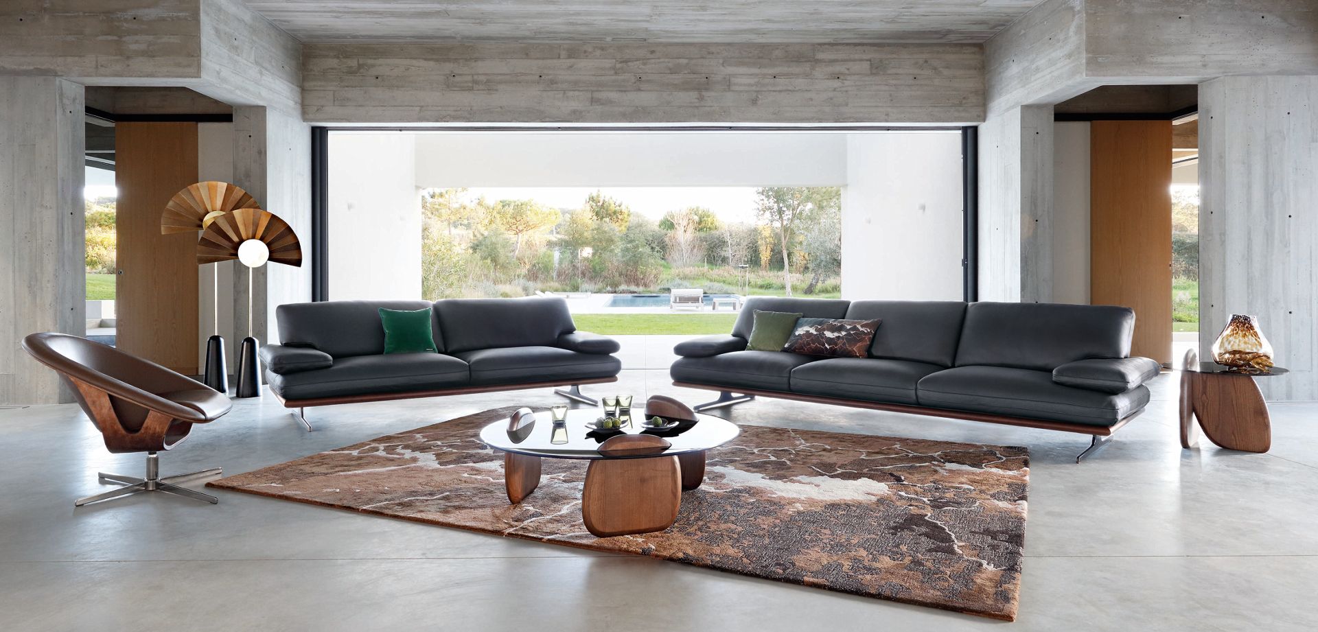 ENVERGURE 5-seat sofa | Roche Bobois