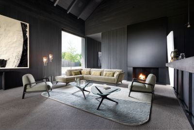 khaki floor lamp image number 0