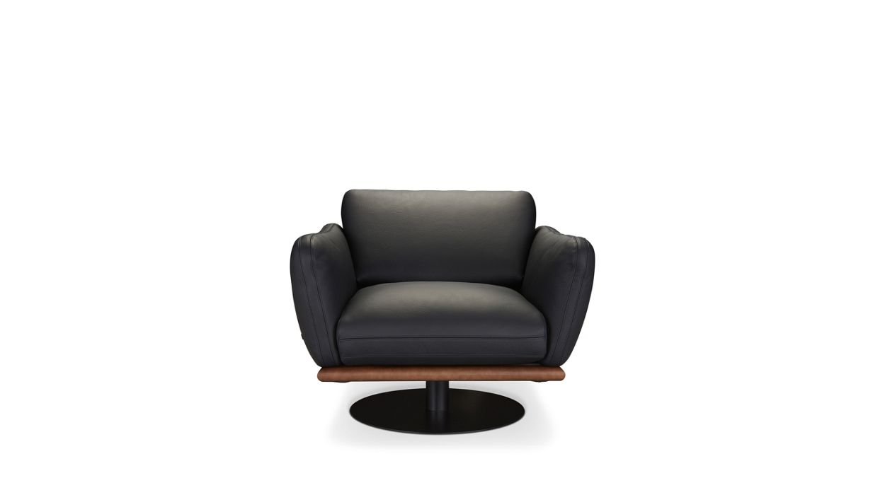 Swivel armchair  image number 0