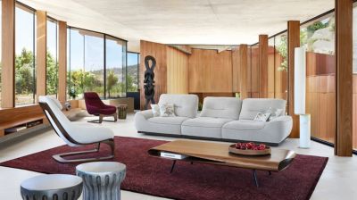 large 3-seat sofa &ndash; double depth image number 1