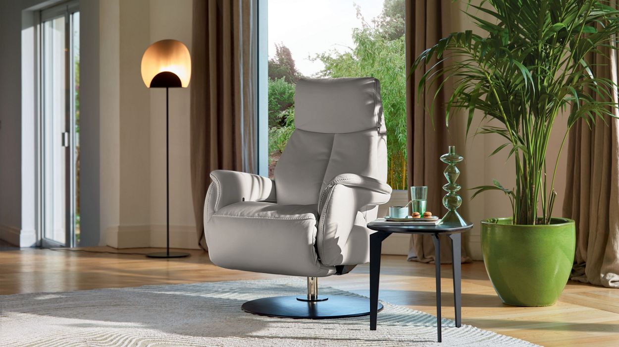 fauteuil relaxation 100% cuir image number 1