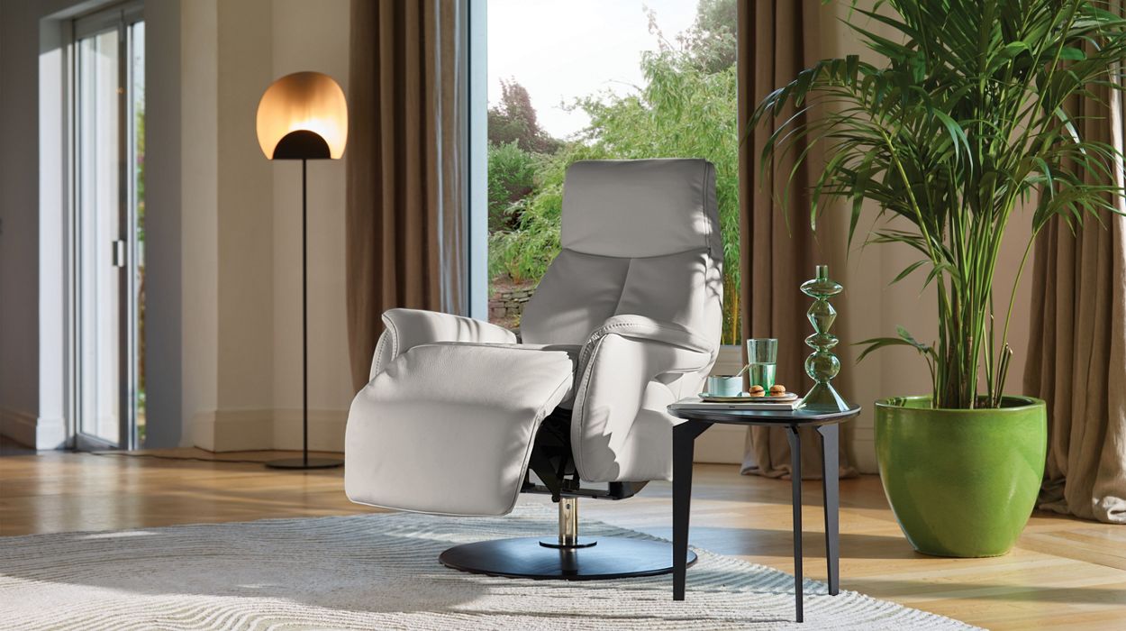 fauteuil relaxation 100% cuir image number 0