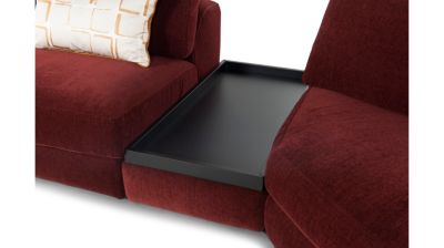 3-seat 1-arm unit, left armrest image number 3