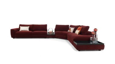 3-seat 1-arm unit, left armrest image number 1