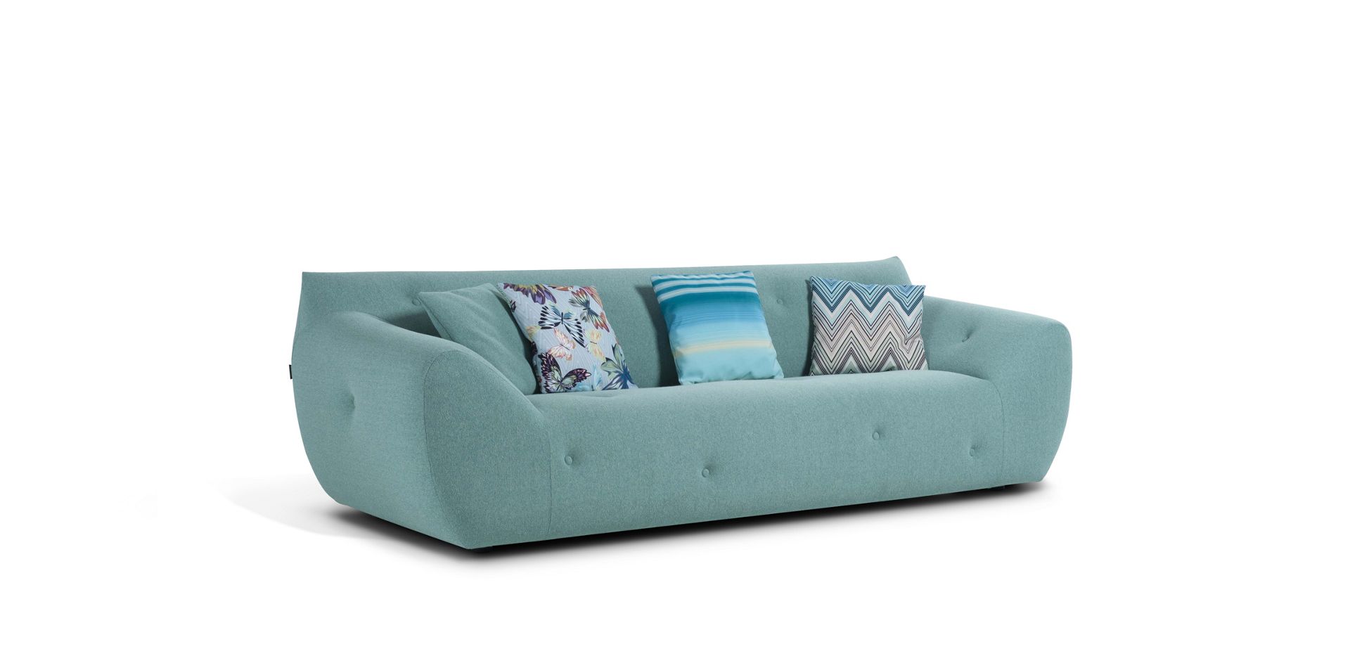 large 3-seat sofa with low back image number 3