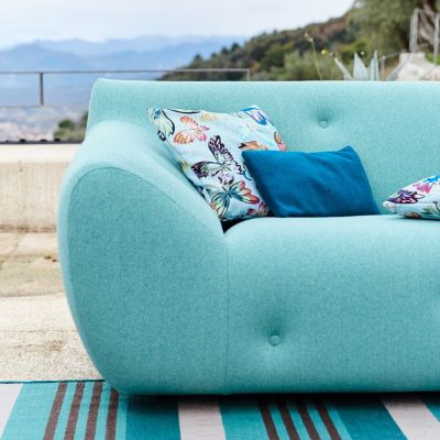 Large 3-seat sofa with low back image number 2