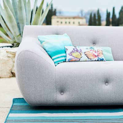 Large 3-seat sofa with low back image number 4