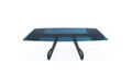 Dining table with extensions - colored glass thumb image number 21