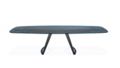 dining table with extensions - blue glass thumb image number 11