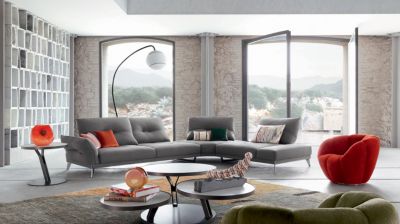 3-seat 1-arm unit with left armrest image number 2