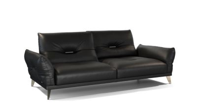 ITINERAIRE CUIR grand canapé 3 places Roche Bobois