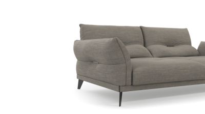 Canapé Roche Bobois 3 places bleu nuit - Ameublement