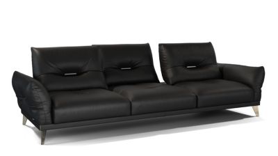 ITINERAIRE CUIR Großes 3sitzer sofa Roche Bobois