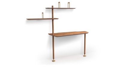 desk in walnut ketch image number 1