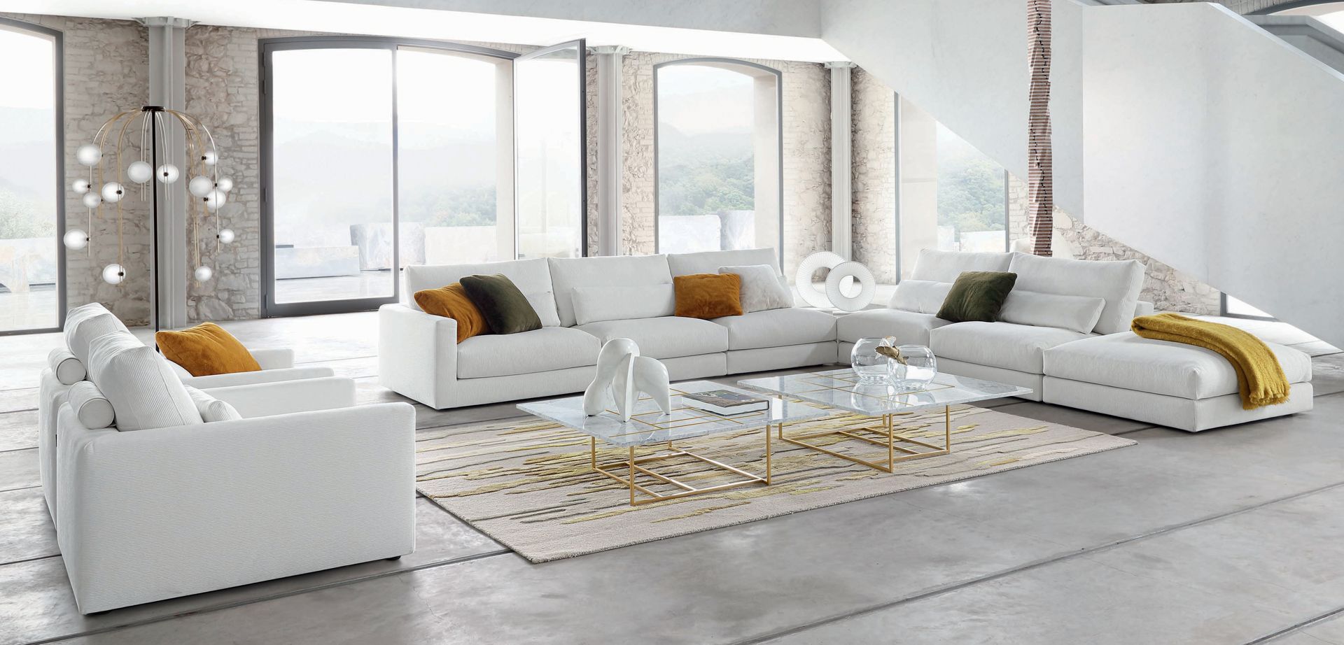 LONG BEACH modular sofa | Roche Bobois