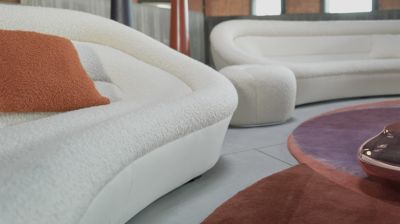 3/4-seat curved sofa image number 6