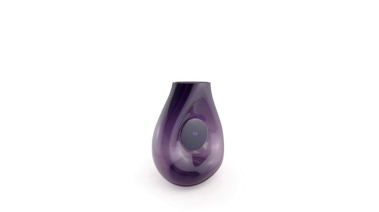 vase agate violet image number 2
