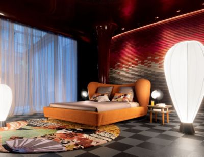 Cama para colch&oacute;n 160x200 montgolfi&egrave;re imagen ambiental