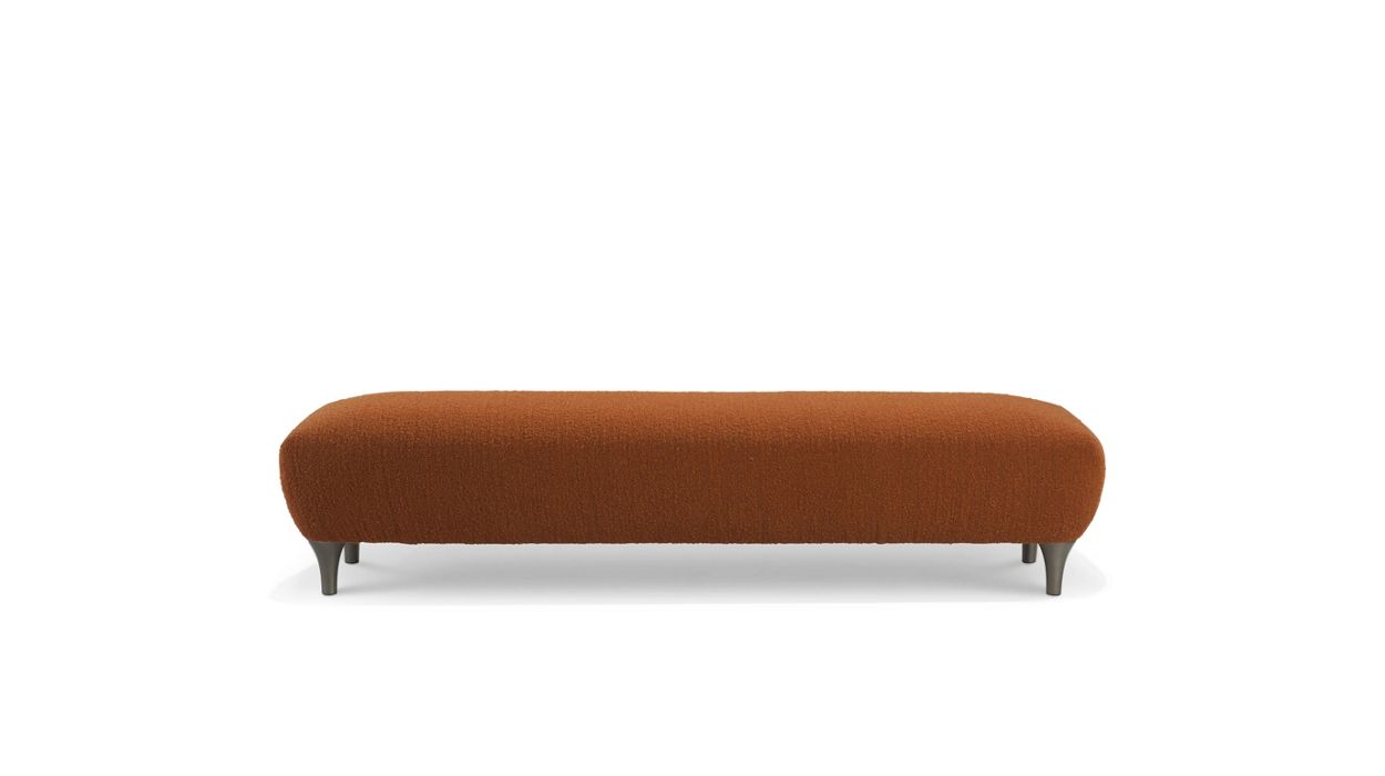ottoman in ricochet fabric image number 1