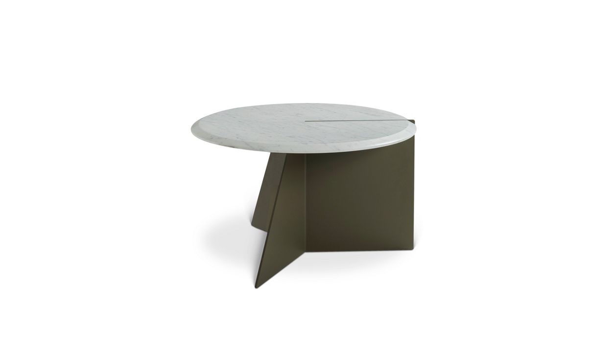 tavolino fianco divano bianco Carrara image number 0