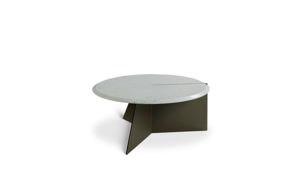 table basse bianco carrare image number 0