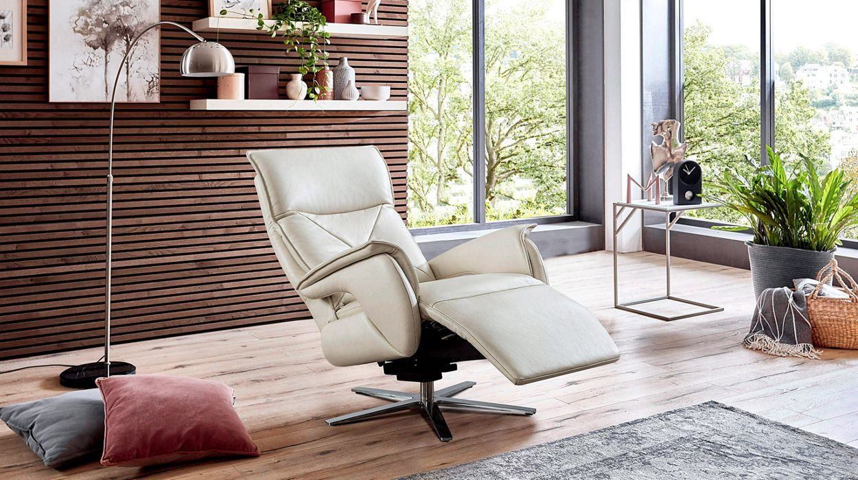 Fauteuil relaxation 100 % cuir image number 0
