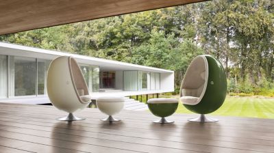 armchair - glossy lacquer image number 1