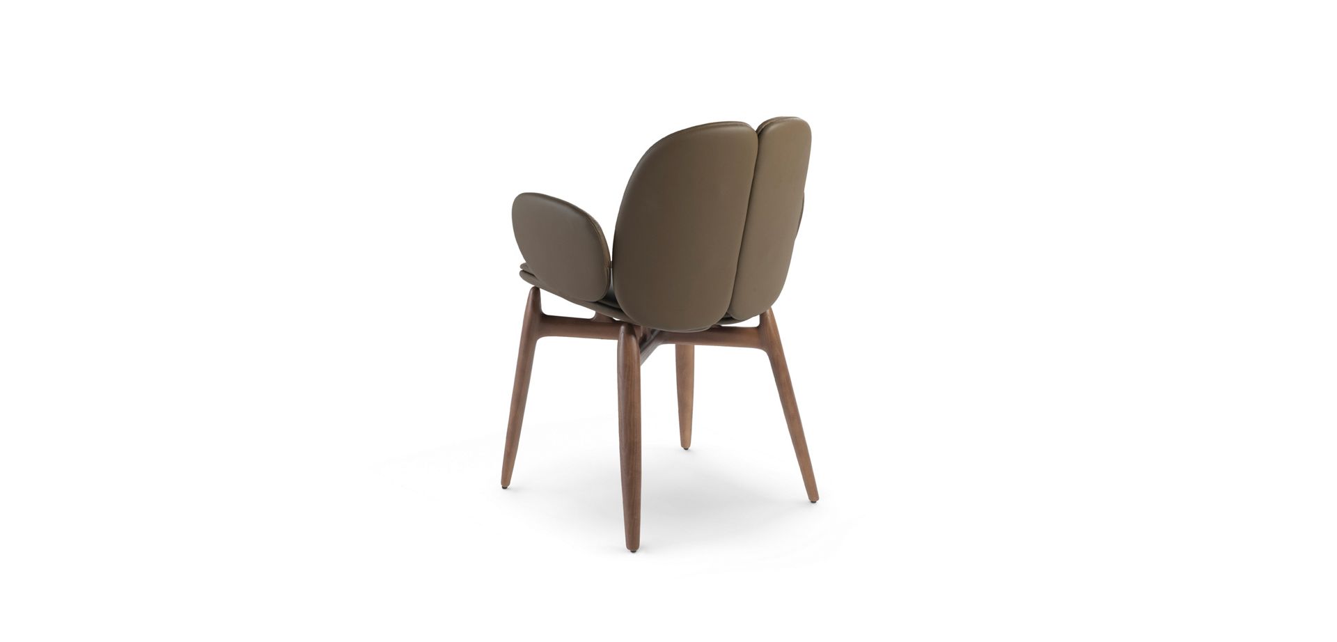 Dining armchair in stained ash wood image number 10