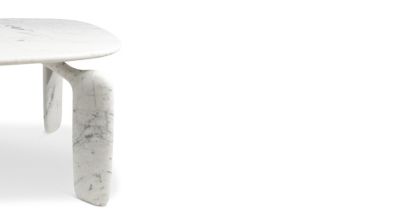 mesa de comedor - m&aacute;rmol Carrara mate n&uacute;mero de imagen 2