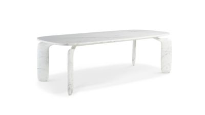 mesa de comedor - m&aacute;rmol Carrara mate n&uacute;mero de imagen 1