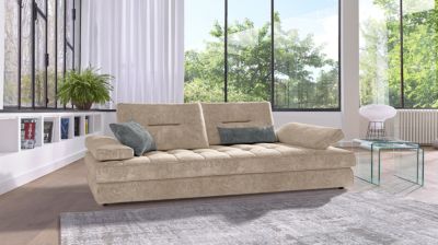 Canapé 3 Places Colmar – Maison Belfort – Tissu Floral Polyester-coton – Multicouleur