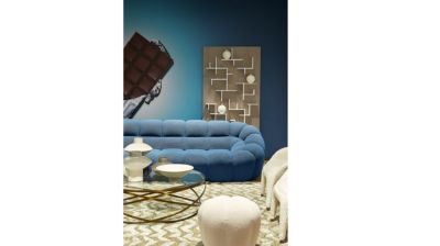 cocktail table - glossy chrome finish image number 2