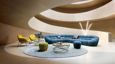 cocktail table - glossy chrome finish image number 1