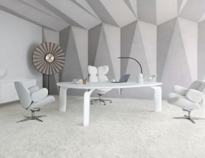 table de repas / bureau triangulaire pulp visuel d'ambiance