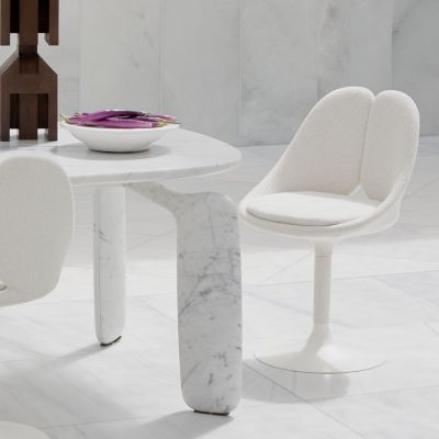 mesa de comedor - m&aacute;rmol Carrara mate n&uacute;mero de imagen 2