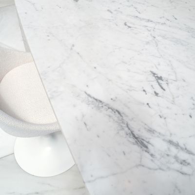 mesa de comedor - m&aacute;rmol Carrara mate n&uacute;mero de imagen 3