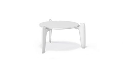 Round cocktail table - Matte lacquer image number 0