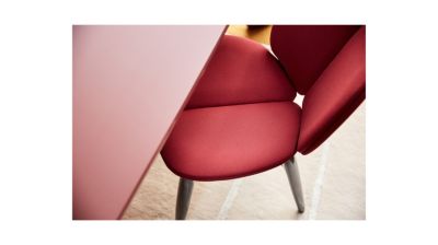 Silla de haya - patas en laca brillante n&uacute;mero de imagen 3