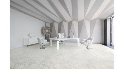 Triangular dining table / desk image number 0