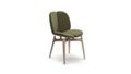 Chair in ash wood - legs in stained or matte lacquer finish