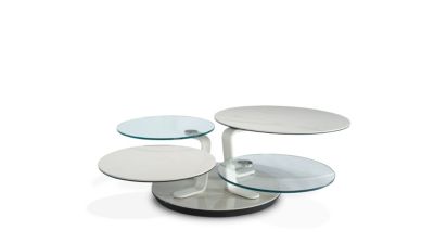 cocktail table - top in oro calacatta ceramic image number 3