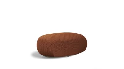 Small oval ottoman sense product image